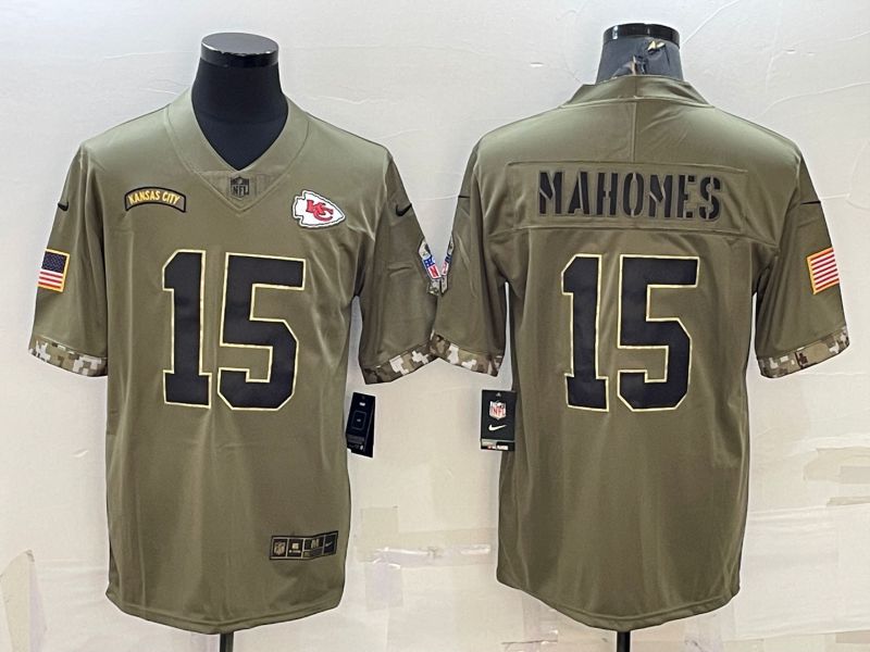 Men Kansas City Chiefs #15 Mahomes Green 2022 Vapor Untouchable Limited Nike NFL Jersey->tennessee titans->NFL Jersey